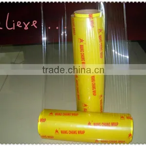 Plastic Wrap Food Grade Pvc Cling Film ,customize Logo Pvc Cling Film Roll thumbnail-4