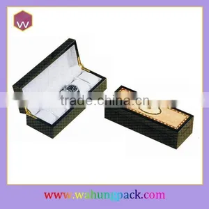 Black Lacquered Watch Wood Packaging & Unique Watch Box Design thumbnail-1