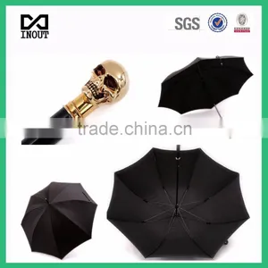 23 Inch Cos Play Long Cool Stick Manual Handle Skull Umbrella thumbnail-1