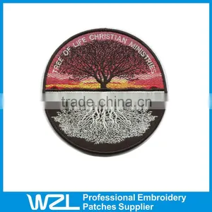 2015 Professional Embroidered Patch Woven Embroidery Heat Transfer Patch Quality Choice thumbnail-6