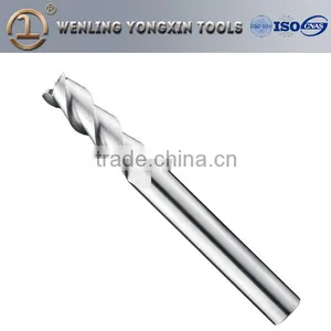 High Precision Carbide End Mills(3 Flutes Square End Mills Long Shank) thumbnail-1