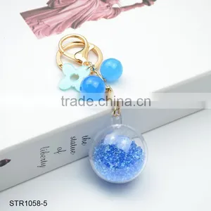 Promotional Crystal Bead Ball Keychain thumbnail-6