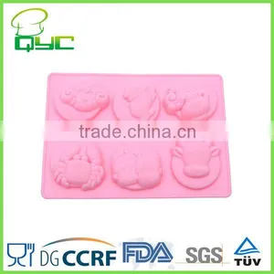 Non-stick Food Grade Silicone Twelve Constellation Shape Cake Mold Pisces,Aries thumbnail-1