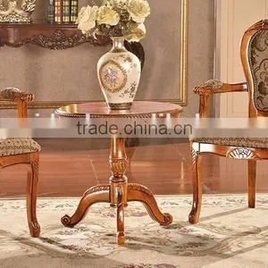 Round Side Table With Armchairs (NG2661&NG2635A) thumbnail-1