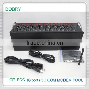 High Quality 16 Channels GSM GRPS Modem Pool STK Recharge AT Command IMEI Changeable thumbnail-2
