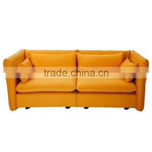 Modern Reclining Loveseat Living Room Sofa by Jasper Morrison thumbnail-1