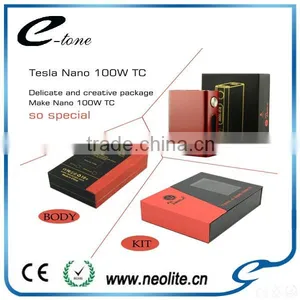 Authentic Tesla Nano 100w Steampunk Box Mod Philippines Tesla Nano 100w tc Box Mod thumbnail-6
