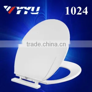 1024 Round Automatically Closing Toilet Cover for Lavatory thumbnail-2
