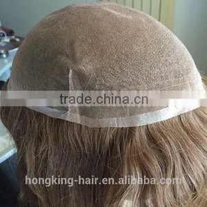 Human Hair Toupee for Women thumbnail-1