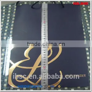 Paper Shopping Bag With Gold Stamp Decoration thumbnail-1