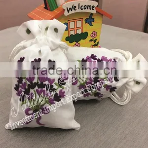 Size 10x15 cm Spa Sachet Flower Hand Embroidery Cloths Fragrant Bag thumbnail-3
