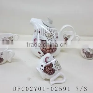 Eco-friendly Feature Newest 6 Cups and Teapot Set thumbnail-1