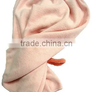 Plain Dyed Microfiber Hair Turban for Adults thumbnail-3