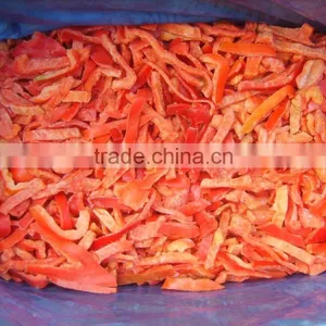 Supply Good Quality IQF Red Pepper Sliced With Best Price thumbnail-1