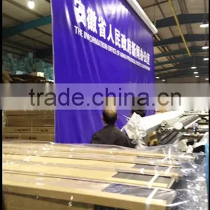 Electric Projector Screen Tab Tension Motorized Projector Screen Electric Tab-Tensioned Projection Screen thumbnail-2