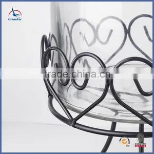 Popular High Quality Large Glass Jar Best Selling Glass Beverage Dispenser thumbnail-4