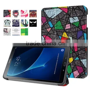 OEM Printing Leather Case for Samsung Galaxy Tab A 10.1, Customized Tablet Leather Case for Samsung Tab A 10.1 (T580) thumbnail-1