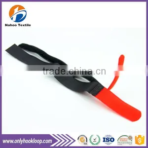 Custom Printed Logo Hook and Loop Cable Ties, Nylon Hook and Loop Cable Ties, High Quality Hook and Loop Cable Ties thumbnail-1