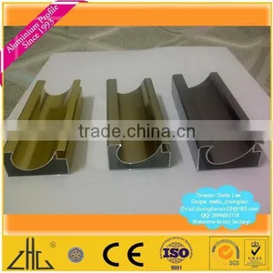 Wow!! Aluminium Kitchen Handle OEM/champagne Polishing Aluminium Frame for Kitchen Cabinet/polish Champagne Aluminium Extrusions thumbnail-1