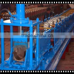 Christmas Sale!!5 Inch Color Steel Sheet Gutter Forming Machine With K Shape , 8-15m/min thumbnail-1