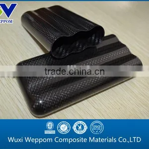 Unique Carbon Fiber Cigar Case for Men Gifts thumbnail-3