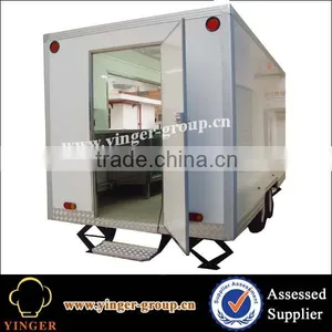 Mobile Fast Food Kiosk Catering Trailer Cart Sales thumbnail-5