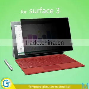 9H Hardness Black Privacy Filter for Microsoft Surface 3 thumbnail-1