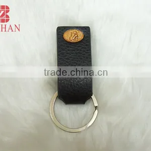 Leather Carabiner Keychain/Fashion Gentleman Jewelry Leather Keychain thumbnail-1