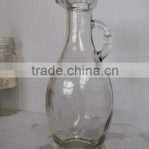 200ml Unique Glass Wine Bottle With Handle thumbnail-1