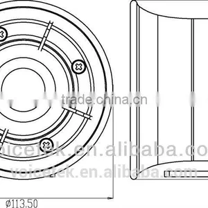 Professional Waterproof pa Speaker thumbnail-2