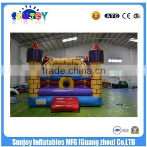 EN14960 Fantastic Red Car Inflatable Obstacle Course thumbnail-2