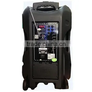 Cheap Protable Battery Powered Trolley Speaker With USB/SD/FM/BT thumbnail-2