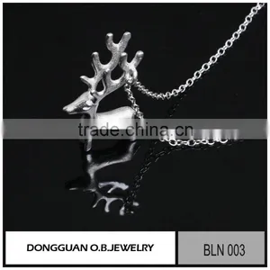 2016 New Matte Necklace New Fashion Pure Silver Jewelry thumbnail-2
