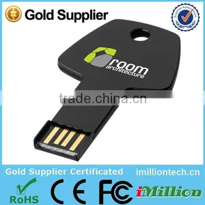 USB2.0 Flash Memory Black 16GB Metal Key Stick Drive Storage Thumb U Disk thumbnail-3