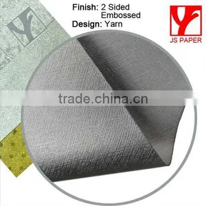 Two Sided Silver Metallic Foil Paper Rolls Gold/ Silver Foil Wrapping Paper thumbnail-1