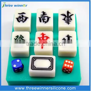 New Design Diy Cake Mould Shape Cake Molds Mahjong Mould thumbnail-2