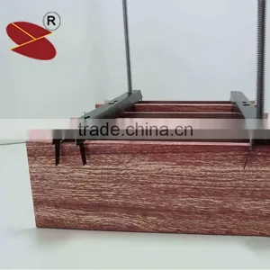 1.5 Thickness High Quality Aluminum Baffle False Ceiling Tiles thumbnail-1