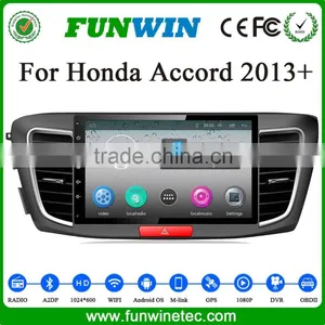 2016 NEW HOT SELLING Car Multimedia Player for Honda ACCORD Android 4.4.4 OBDII 1.6GHz MCU 3G WiFI thumbnail-1