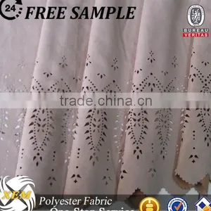 Fashion Fabric 2016 Perforated Suede Fabric Microfiber for Dress thumbnail-5