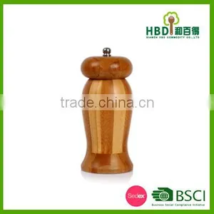 High Quality Bamboo Pepper Mill Wholesale thumbnail-1