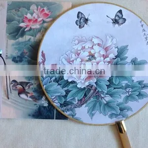 2015 New Hioliday Sale Event Party Supplies Paper Hand Fan Wedding Decoration thumbnail-4