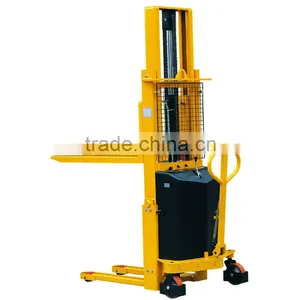 Semi-Electric Hydraulic Forklift Stacker thumbnail-1