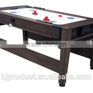 5' Factory Promotion 2 in 1 Wooden Game Table With Cheaper Price. Air Hockey Table, Pool Table thumbnail-1