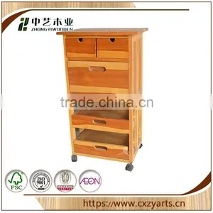 Modern Bathroom Customized Wooden Cabinet With Drawer thumbnail-6