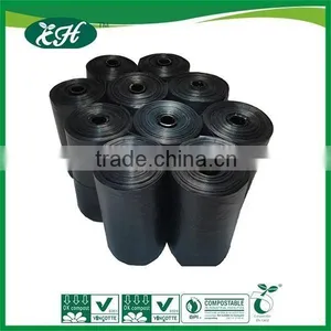 Hot Sale Recycled and Degradable Big Black pe Garbage Bag thumbnail-2