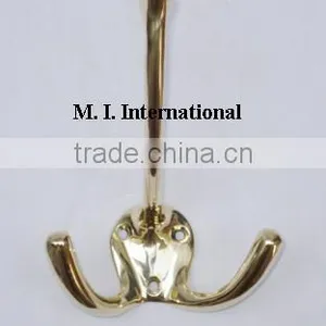 Brass Coat Hook thumbnail-1