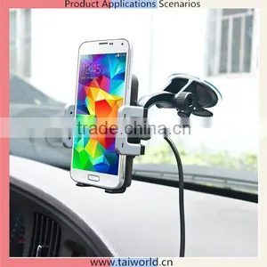 Double USB Electric Car Universal Wireless Charger thumbnail-1
