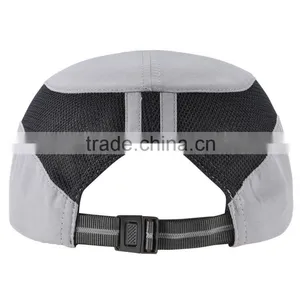100% Polyester Microfiber and Sports Mesh Sport Cap With Print thumbnail-2