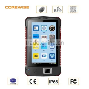 IP65 Waterproof Portable Bluetooth Fingerprint System for Tablet pc thumbnail-2