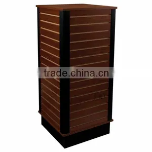 MDF Slatwall Cube Unit Island Rack of Display Fixtures thumbnail-3